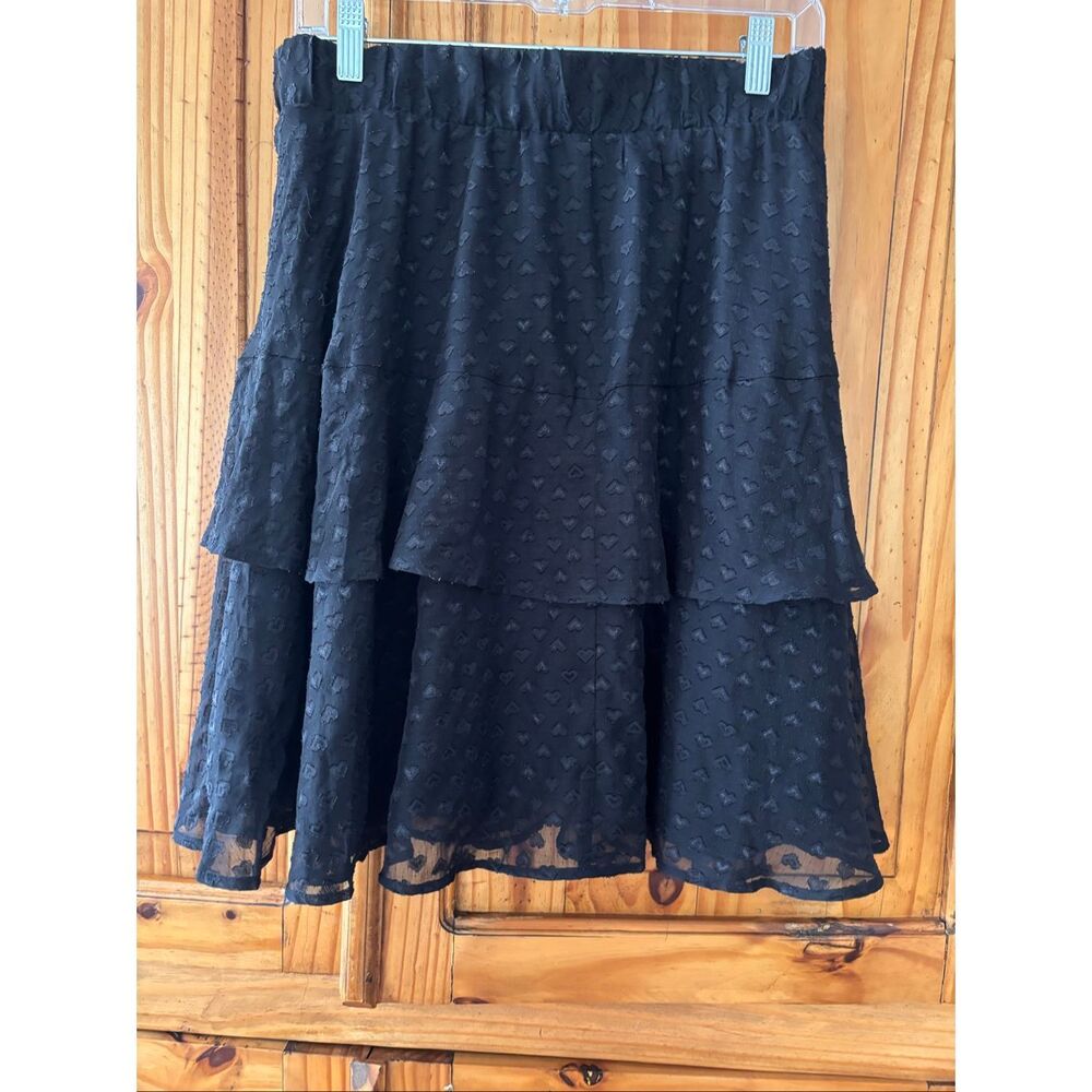 Torrid Layered Heart Pattern Skirt